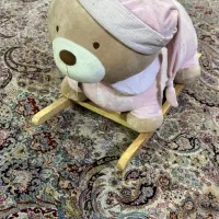 راکر کودک خرسی(تاب چوبی)