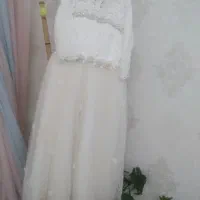 پیراهن عروس ۷ت۱۰سال،اگه لاغرباشه۱۱سال هم مناسبه