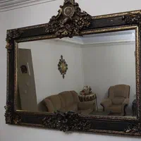 آیینه منبط کاری شده و دکوری