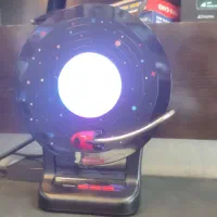 اسپیکر یلوتوثی  گرامافونی طرح کهکشان رخص نور دار