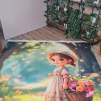 فرش کودک دخترونه