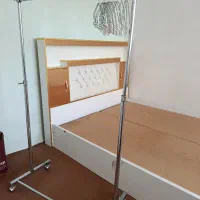 رگال لباس فلزی چرخ دار|بندرخت و رخت‌آویز|بجنورد, |دیوار