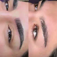 جذب مدل ابرو  فیبروز شید لب خط چشم