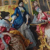 تابلو فرش دستباف ابریشم