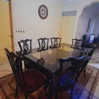 میز ناهار خوری ۸ نفره چوبی(فوری)