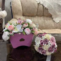 سبد گل ودسته گل