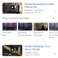 مولتی افکت گیتار فندر