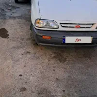 پراید سبا سفید مدل 1386