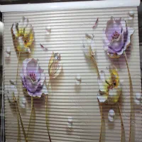 پرده شید تبلیغاتی زبرا دوسانتی چاپی