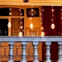 ریسه ال ای دی طرح حباب|ریسه و چراغ تزئینی|قم, چهار مردان|دیوار