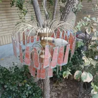 لوستر شیشه ای|لوستر و چراغ آویز|اصفهان, شاه پسند|دیوار