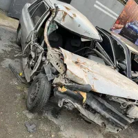 پرایدتصادفی ازقبل بی رنگ مدل۸۸شاسی شاگرد خورده|خودرو سواری و وانت|اسفراین, |دیوار