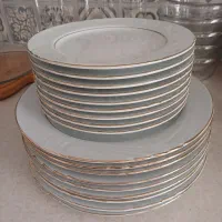 پلو خوری و پیشدستی چینی توس|ظروف سرو و پذیرایی|هشتگرد, فاز ۲ مهستان|دیوار