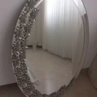 آینه طرح گل