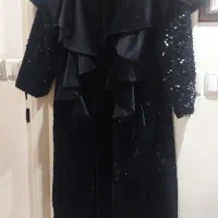 پالتو و مانتو پولکی مخمل مزونی ، نو|لباس|قم, وادی السلام|دیوار