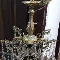 لوستربرنز چهارشاخه|لوستر و چراغ آویز|قم, نوقطار|دیوار