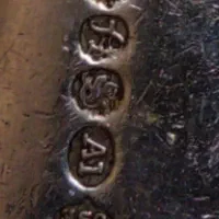 قاشق چنگال عتیقه نقره انگلستان