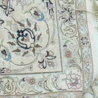 فرش دستباف ابرشیم ۹لا نایین نو نو|فرش|اصفهان, خانه اصفهان|دیوار