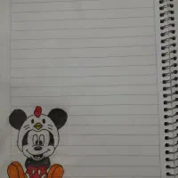 دفتر مشق طراحی شده