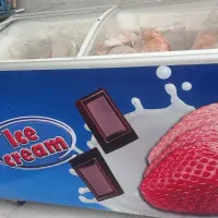 یخچال ویترینی یخچال بستنی دستگاه خردکن