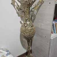 گلدان وظروف برنجی خالص