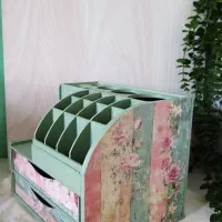 آموزش دکوپاژ همراه با رزین روی محصولات چوبی