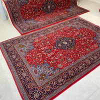 جفت ۶ متری دلیجان زمینه مسی رنگ درحدنو