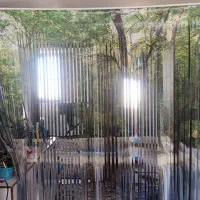 پرده طرح جنگل