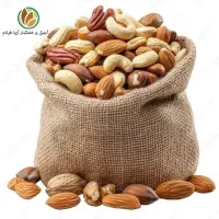 شورکاری /تفت /طعم دهی پسته بادام تخمه