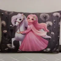 روبالشی و پتو دورو مخمل بچه گانه