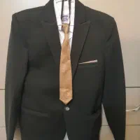 کت و شلوار پسرونه همراه جلیقه و کراوات