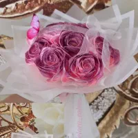 گل روبانی و بوکت پروانه