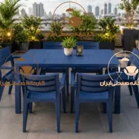 میز و صندلی پلاستیکی غذاخوری باغی ویلایی نهارخوری|میز و صندلی غذاخوری|تهران, اسفندیاری|دیوار