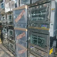 تنور گازی خانگی استیل ۲سینی بزرگ متوسط