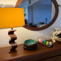 اباژور رومیزی چوب راش ۲عدد