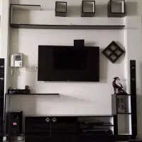 دکور دیواری ( تی وی وال )|کتابخانه، شلف، قفسههای دیواری|اراک, |دیوار