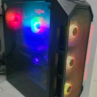 کیس و مانیتور الجی 100هرتز  3060gpu cpu 14400|رایانه رومیزی|تهران, سبلان (لشگر)|دیوار