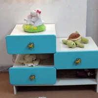 سرویس خواب کامل کودک و نوجوان|تخت و سرویس خواب|سمنان, |دیوار