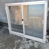 در و پنجره آلومینیومی در حد نو|مصالح و تجهیزات ساختمان|گمیشان, |دیوار