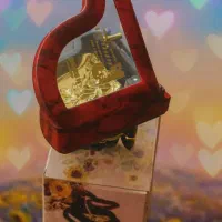 جعبه موزیکال پیانو قلبی کادویی|صنایع دستی و سایر لوازم تزئینی|اصفهان, تیران|دیوار