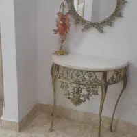 اینه و شمعدان برنز