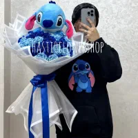 دسته گل عروسکی با گل