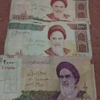 تعدادی اسکناس کلکسیونی