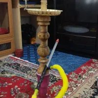 قلیان تنه گردو|زیورآلات و اکسسوری|کبودرآهنگ, |دیوار