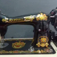 چرخ خیاطی قدیمی مارشال برقی شده