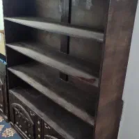 کتابخانه بزرگ و فوق العاده محکم جنس چوب