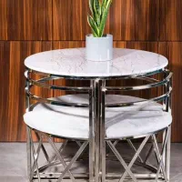 میز ناهارخوری فلزی|میز و صندلی غذاخوری|تهران, شهرک ولیعصر جنوبی|دیوار