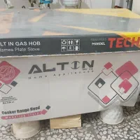 گاز رومیزی پنج شعله به همراه هود.صفر پلمپ