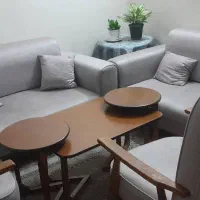 مبل ومیز وسط و عسلی