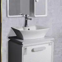 P.V.Cتولید روشویی آراد کابین